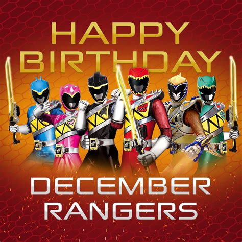 See more ideas about power ranger birthday, power ranger party, power rangers. Happy birthday, December Rangers! | Ranger, Birthday ...