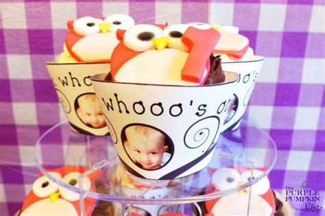 Owl Themed 1st Birthday Party