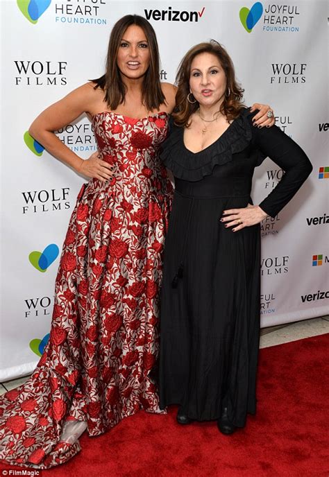 Mariska Hargitay And Stephanie March Attend Joyful Revolution Gala In New York Daily Mail Online