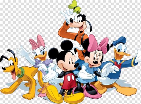Mickey Mouse Minnie Mouse Donald Duck Daisy Duck Pluto And Goofy