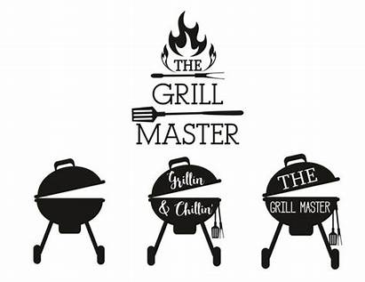 Grill Master Clipart Svg Grilling Father Shirt
