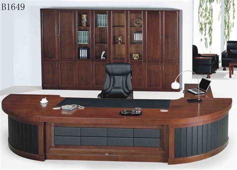 China Office Furniture Executive Desk B1649 China Office Furniture