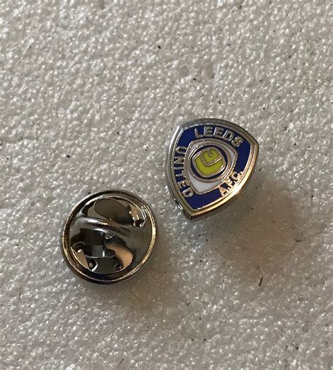 Leeds United Shield Design Small And Discreet The Brummie Badgeman