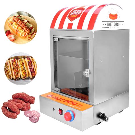 Professional Hot Dog Steamer Machine Sausage Warmer Hot