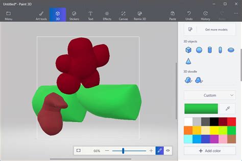 How To Create A 3d Drawing In Microsoft Paint 3d