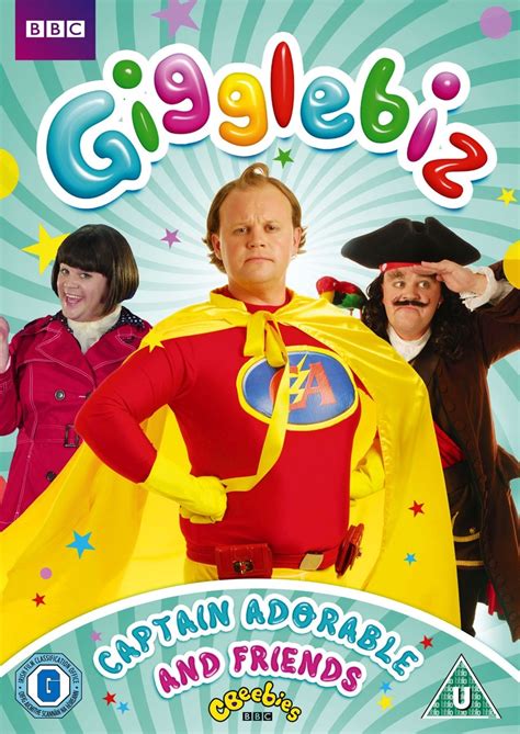 Gigglebiz Captain Adorable And Friends Dvd Free Shipping Over £20