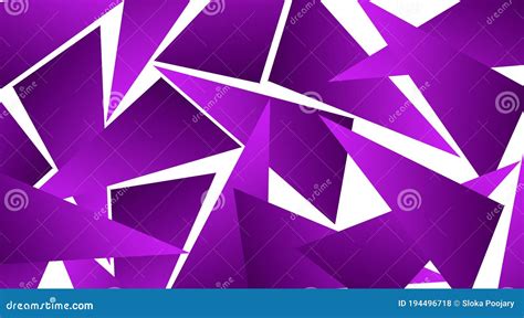 Light Purple Colored Big Triangles Design On White Background Abstract Triangles Background