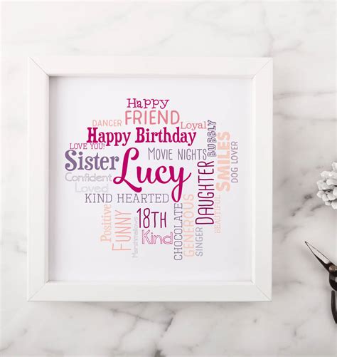 Check spelling or type a new query. Personalised 18th Birthday Gift For Her By Hope And Love ...