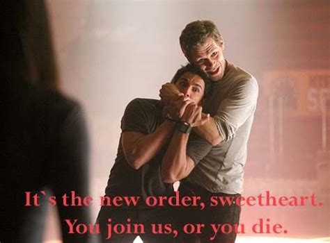 They first interacted in our town, when tyler accidentally bit caroline after being ordered to do so by klaus, who was trying to get back at stefan through his love for elena. Klaus Mikaelson Quotes - Vampire Diaries Season 3 - Best Character Quotes | Vampire diaries ...