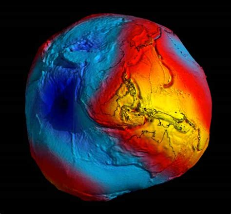 Gravity Satellite Yields Potato Earth View Bbc News