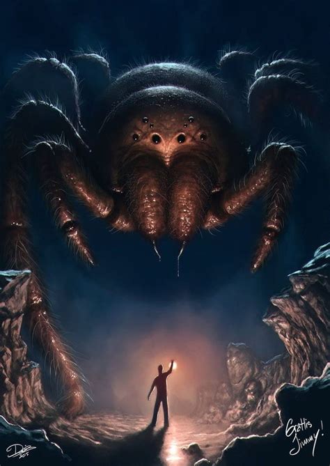 Stunning Artworks By Disse86 Horror Art Monster Concept Art Spider Art