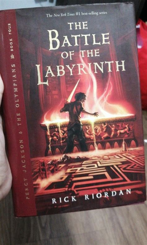 Percy Jackson Book 4 The Battle Of The Labyrinth Hobbies And Toys Books