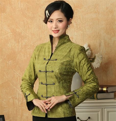 New Fashion Chinese Tradition Tang Suit Clothes Women Jacket Coat