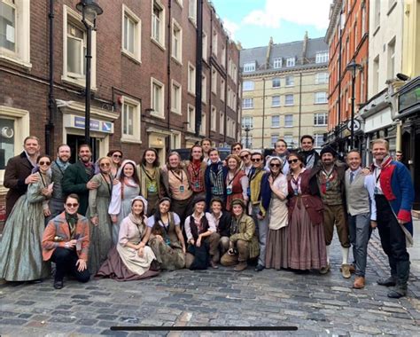 The Cast Of Les Miserables July 2019 Queens Theatre London England