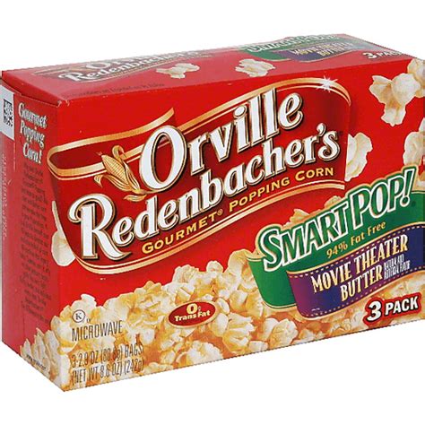 Orville Redenbachers Gourmet Popping Corn Movie Theater Butter Shop Valli Produce