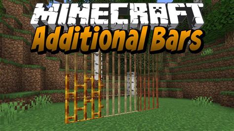 Additional Bars Mod Will Add To Minecraft Seven More New Types To The