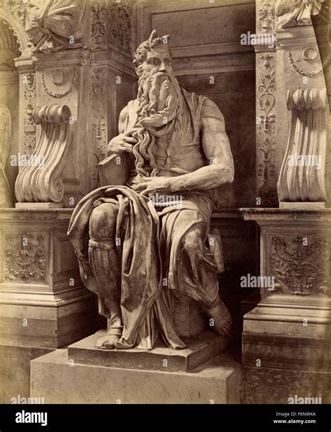 The Moses Of Michelangelo Rome Italy Stock Photo Alamy