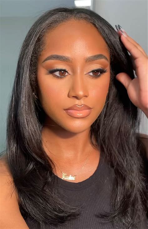 Pin By Kymberly Chappell On Beauty Makeup Skin N Nails In 2023 Natural Glam Makeup Brown Skin