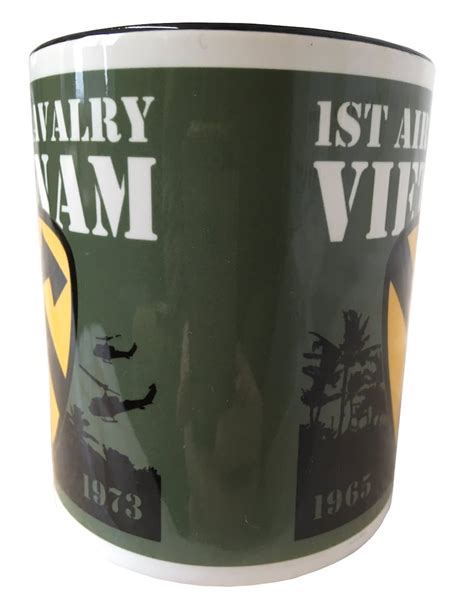 1st Air Cavalry United States Army Division Vietnam War Design Etsy