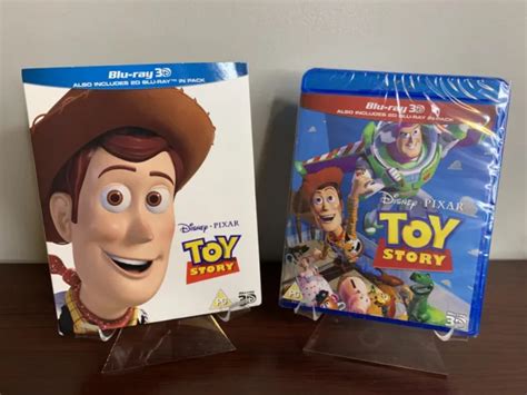Toy Story 3d 2d Blu Ray 2 Disc Set Slipcover Disney Factory
