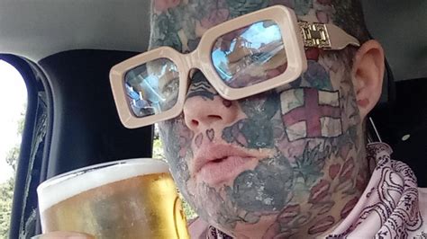 World S Most Tattooed Mum Who Looks Like A Smurf Vows To Set Guinness World Record Mirror