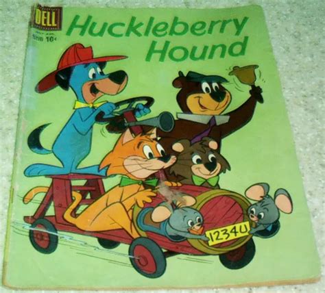 Hanna Barbera Huckleberry Hound 6 Vg 35 1960 50 Off Guide 6