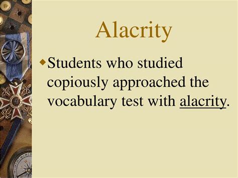 Ppt Alacrity Powerpoint Presentation Free Download Id650170