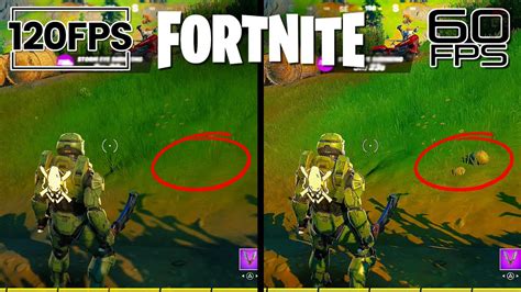Fortnite 120fps Gameplay On Ps5xbox Series X 60fps Vs 120fps Graphics