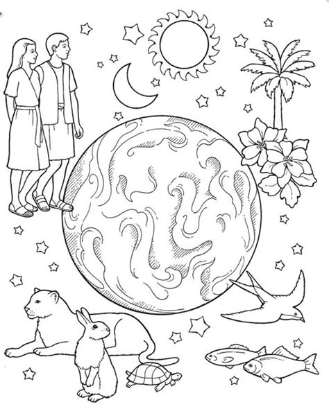 Book Of Genesis Coloring Pages Coloring Pages
