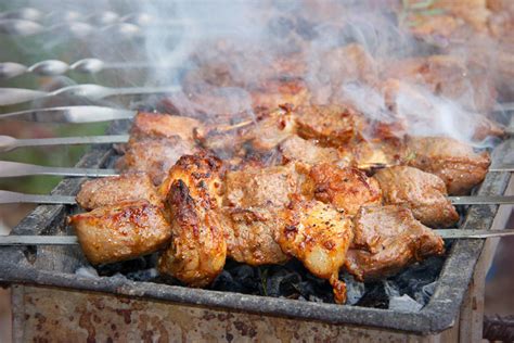 The symbol of the reserve is a bison. Uzbek Meat Dishes: shashlik, kazan-kabob, dimlama and others
