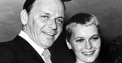 Frank Sinatra Not The Father Of Mia Farrows Son Ronan Claims New Book