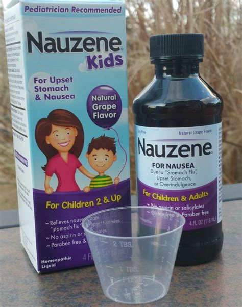 Be Prepared With Nauzene Kids A Homeopathic Liquid Nausea Relief Medicine
