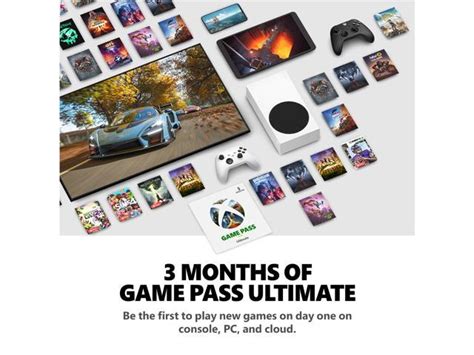 Xbox Series S 3 Months Game Pass Ultimate Starter Bundle