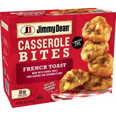 Jimmy Dean French Toast Casserole Bites Frozen 22 Oz Sam S Club