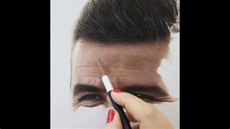 David Beckhams Realistic Drawing Youtube