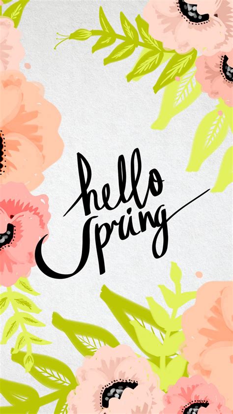 Hello Spring Desktop Wallpaper 2021 Cute Wallpapers Images