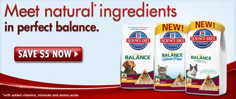 These pieces of information can help expand your knowledge about the product hills science diet is a refined product which you can buy at a more affordable price using a science diet dog food coupon. Petco: 4lb Hill's Science Diet Ideal Balance Dog Food Only ...