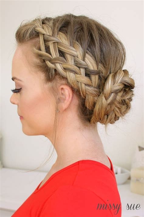 20 Pretty Braided Updo Hairstyles Popular Haircuts