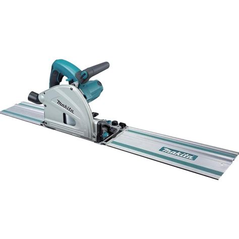 Makita 12 Amp 6 12 In Plunge Circular Saw With 55 In Guide Rail And