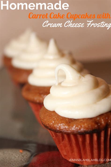 carrot cake cupcakes and cream cheese icing recipe jenns blah blah blog