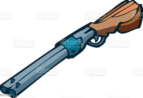 Double Barreled Shotgun Stock Illustration Download Image Now 2015