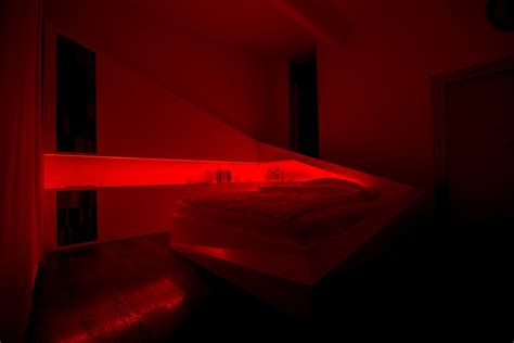 Bedroom Decor Aesthetic Red Room Lights Designed By Lashea