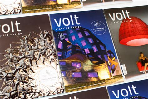 Volt Lighting Design Magazine On Behance