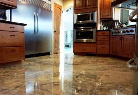 Poured epoxy floors for restaurant kitchens furnitureteams. Pin by Lori Koschnick on Floors that Shine: epoxy, marble ...