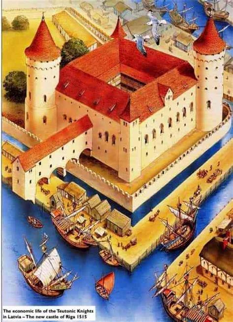 Teutonic Castle 1515 Knight Beautiful Castles History