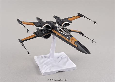 Free delivery for many products! Bandai Star Wars 1/72 Plastic Model Poe's X-Wing Fighter ...