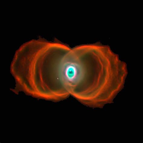 Hubble Hourglass Nebula Photo Sky Image Lab