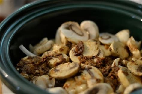 This tender steak is cooked in a sauce made with condensed cream of mushroom soup and brown gravy mix. MaMa's Crock Pot Cube Steak | KeepRecipes: Your Universal ...