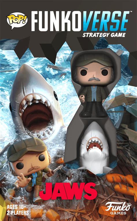 Pop Funkoverse Strategy Game Jaws 100 2er Funko Games Spiele