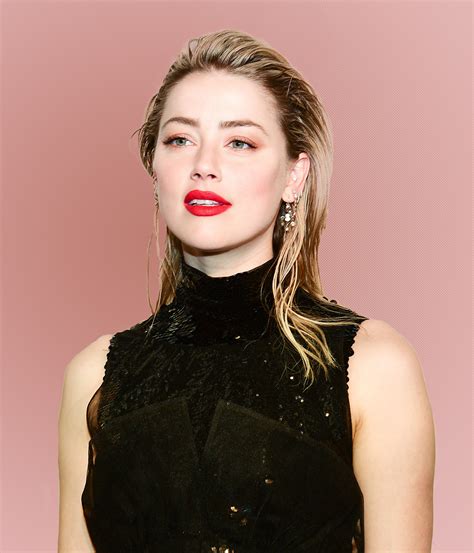 Amber Heard Is Fighting For Social Justice In Red Lipstick Glamour